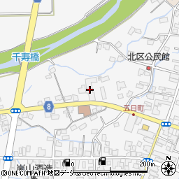 山形県東置賜郡川西町上小松3458周辺の地図