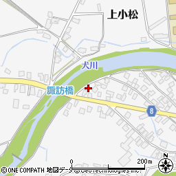 山形県東置賜郡川西町上小松3316周辺の地図