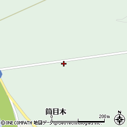 宮城県角田市坂津田（銀杏下）周辺の地図