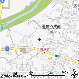 山形県東置賜郡川西町上小松3478周辺の地図