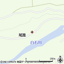 宮城県白石市福岡蔵本尾箆141周辺の地図