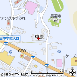 新潟県佐渡市中原310周辺の地図