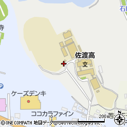 新潟県佐渡市石田529周辺の地図