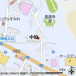 新潟県佐渡市中原805周辺の地図