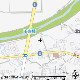 山形県東置賜郡川西町上小松3463-3周辺の地図