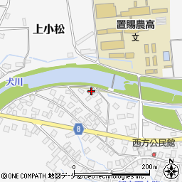 山形県東置賜郡川西町上小松3330周辺の地図