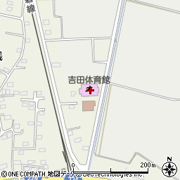 亘理町吉田体育館周辺の地図