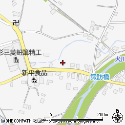 山形県東置賜郡川西町上小松3950周辺の地図