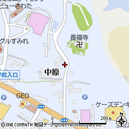 新潟県佐渡市中原394周辺の地図