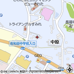 新潟県佐渡市中原231周辺の地図