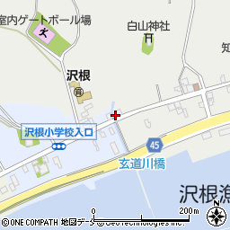 新潟県佐渡市沢根五十里1133周辺の地図