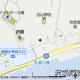 新潟県佐渡市沢根五十里1141周辺の地図