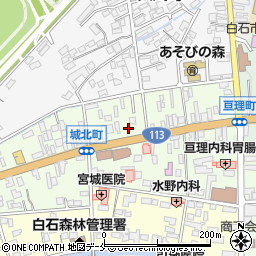 米沢青果店周辺の地図