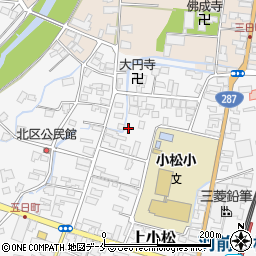 山形県東置賜郡川西町上小松1539周辺の地図