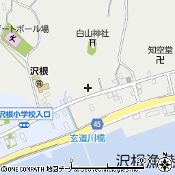 新潟県佐渡市沢根五十里1142周辺の地図