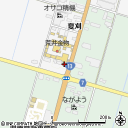 ファミリーマートスズキ高畠店周辺の地図