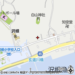 新潟県佐渡市沢根五十里1144周辺の地図