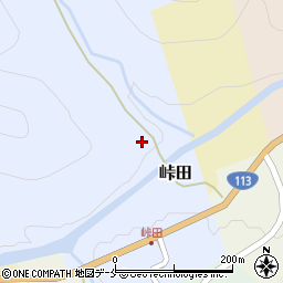 宮城県刈田郡七ヶ宿町向山下周辺の地図