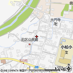 山形県東置賜郡川西町上小松3569周辺の地図