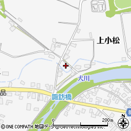 山形県東置賜郡川西町上小松3955周辺の地図