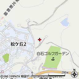 宮城県白石市郡山井戸57周辺の地図