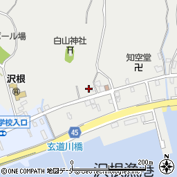 新潟県佐渡市沢根五十里1149周辺の地図