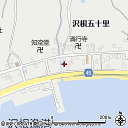 新潟県佐渡市沢根五十里1051周辺の地図