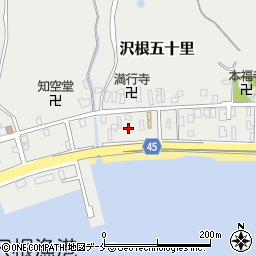 新潟県佐渡市沢根五十里1045周辺の地図