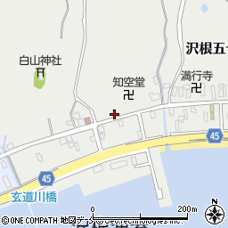 新潟県佐渡市沢根五十里1158周辺の地図
