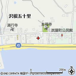 新潟県佐渡市沢根五十里1025周辺の地図