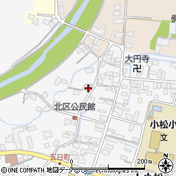 山形県東置賜郡川西町上小松3568周辺の地図