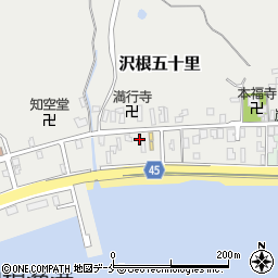 新潟県佐渡市沢根五十里1042周辺の地図