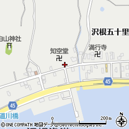 新潟県佐渡市沢根五十里1165周辺の地図