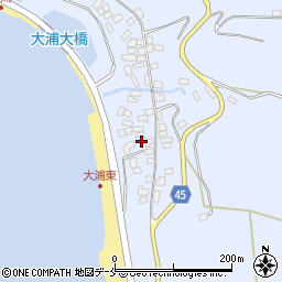 新潟県佐渡市相川大浦692周辺の地図