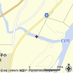 八幡橋周辺の地図