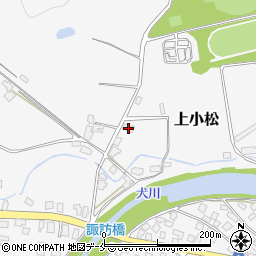 山形県東置賜郡川西町上小松3865周辺の地図