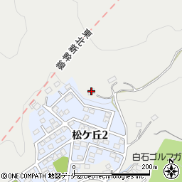 宮城県白石市郡山井戸46周辺の地図