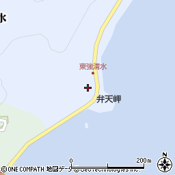 新潟県佐渡市東強清水9周辺の地図