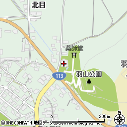 青龍寺周辺の地図