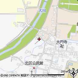 山形県東置賜郡川西町上小松3591周辺の地図