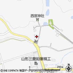 山形県東置賜郡川西町上小松5159周辺の地図