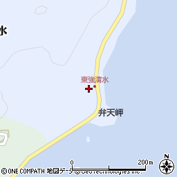 新潟県佐渡市東強清水7周辺の地図