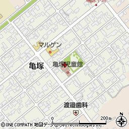 亀塚浜公会堂周辺の地図