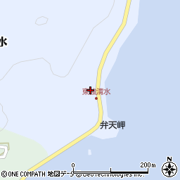 新潟県佐渡市東強清水3周辺の地図