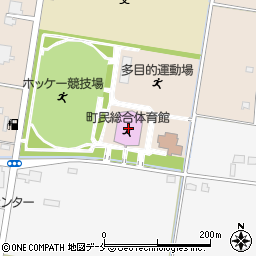 川西町民総合体育館周辺の地図