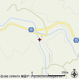 山形県西置賜郡小国町百子沢188周辺の地図