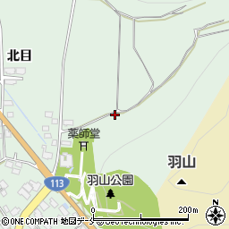 山形県東置賜郡高畠町北目3158周辺の地図