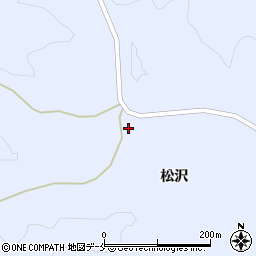 宮城県角田市毛萱松沢17周辺の地図