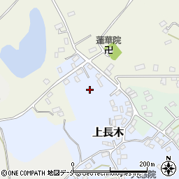 新潟県佐渡市上長木周辺の地図