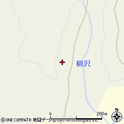 宮城県刈田郡七ヶ宿町柳沢周辺の地図